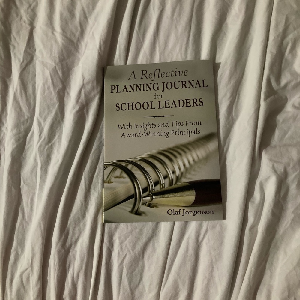 A reflective planning journal for school leaders